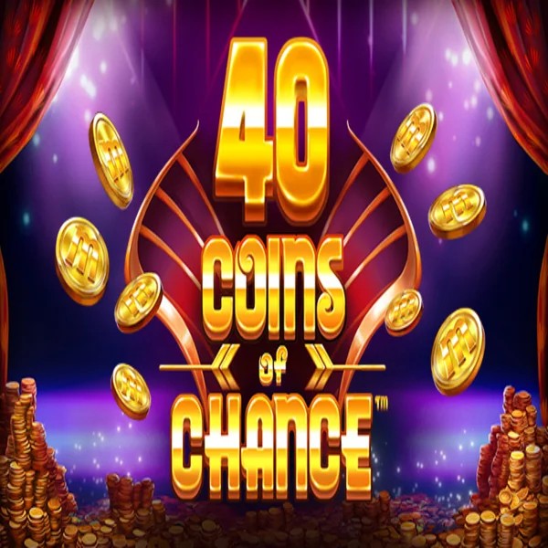 Slots logo of 40 Coins of Chance from SYNOT Games at Fugu Casino