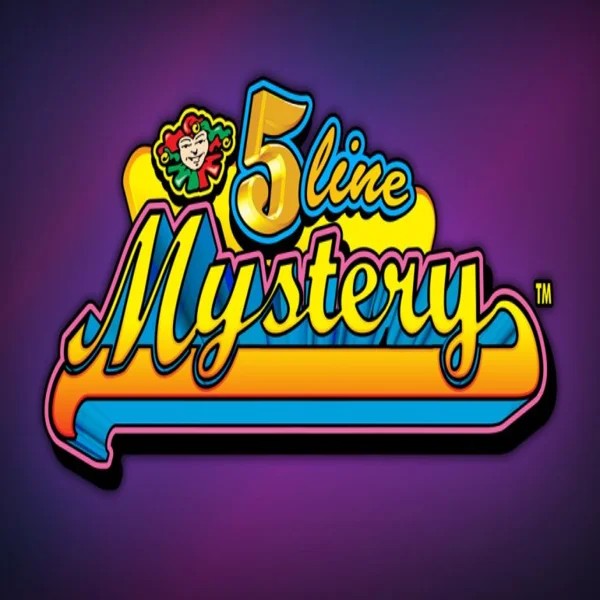 5 Line Mystery slot logo by Eurocoin Interactive at Fugu Casino