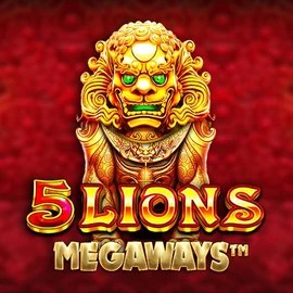 5 Lions Megaways game by Pragmatic Play – logo hosted on Fugu Casino