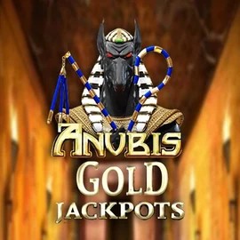 Anubis Gold Jackpots by Inspired Gaming, showcased at fugucasino.eu – game logo