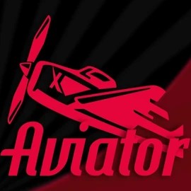 Aviator logo – Casino Games by Spribe at Fugu Casino