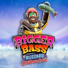 Bigger Bass Blizzard Christmas Catch online game logo by Pragmatic Play on fugucasino.eu