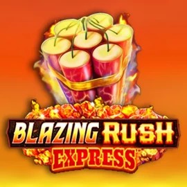 Slots logo of Blazing Rush Express from AreaVegas at Fugu Casino