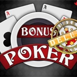 Bonus Poker Deluxe - 3 Hands slot icon by RTG (Reel Time Gaming), available at Fugu Casino