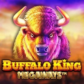 Buffalo King Megaways logo by Pragmatic Play at Fugu Casino