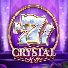 Crystal Hall slot logo by Play'n GO at Fugu Casino