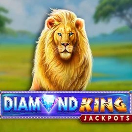 Diamond King Jackpots slot icon by SpinPlay Games, available at Fugu Casino