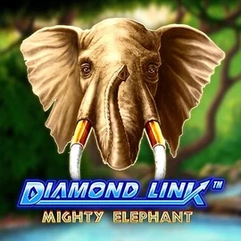 Diamond Link Mighty Elephant slot logo by Novomatic at Fugu Casino