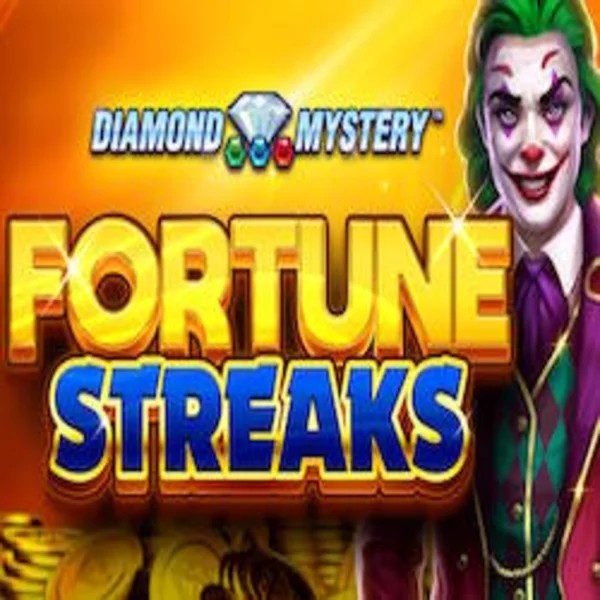Official Slots logo: Diamond Mystery Fortune Streaks by Greentube at Fugu Casino