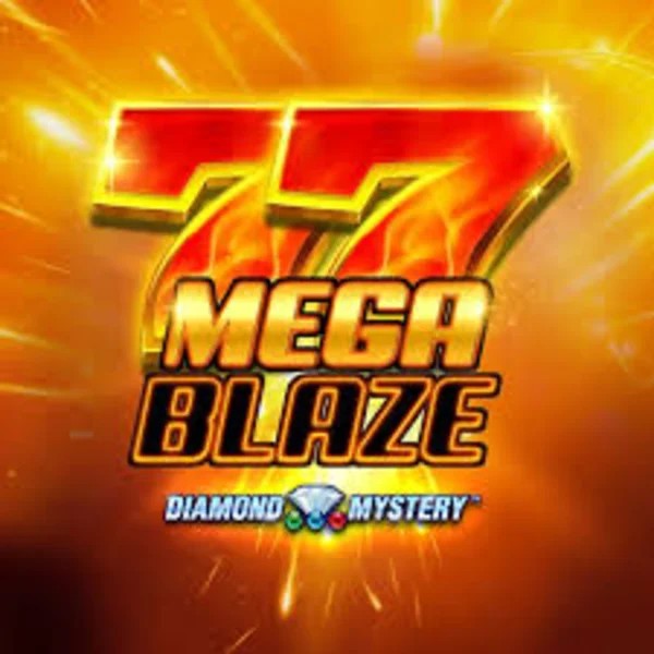 Diamond Mystery Mega Blaze logo by Greentube at Fugu Casino