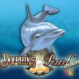 Dolphins Pearl Deluxe by Novomatic, showcased at fugucasino.eu – game logo