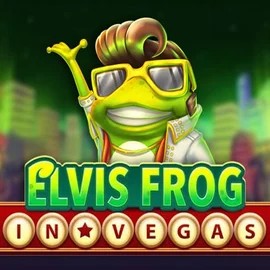 Slots logo of Elvis Frog In Vegas from BGAMING at Fugu Casino