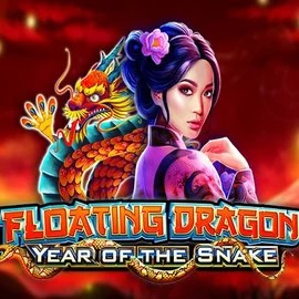 Floating Dragon Year of the Snake logo by Pragmatic Play Fugu Casino