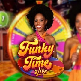 Funky Time by Evolution, showcased at fugucasino.eu – game logo