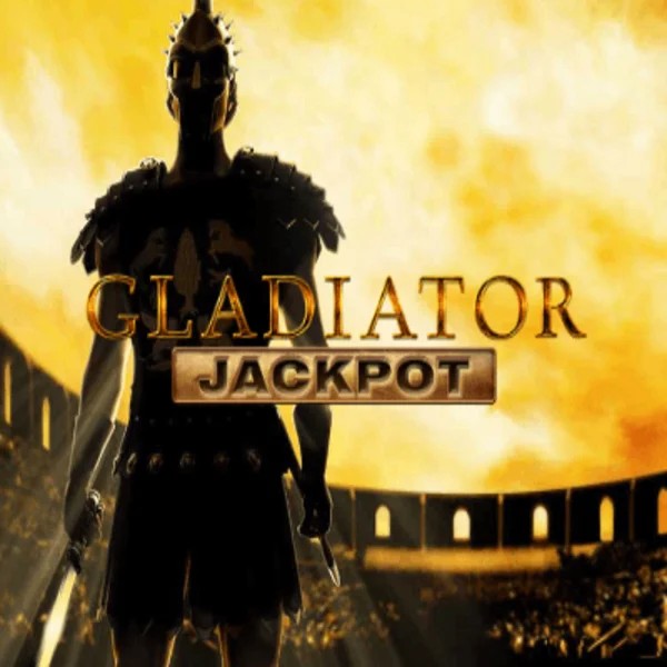 Gladiator Jackpot logo by Playtech at Fugu Casino