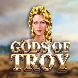 Gods of Troy logo by Red Tiger Gaming Fugu Casino