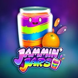 Jammin Jars logo – Slots by Push Gaming at Fugu Casino