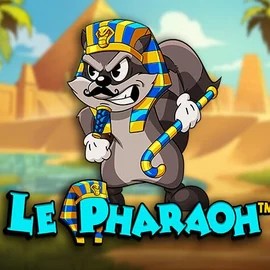 Le Pharaoh logo by Hacksaw Gaming Fugu Casino