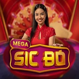 Mega Sic Bo slot logo by Pragmatic Play at Fugu Casino