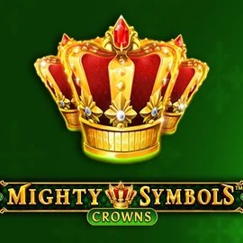 Mighty Symbols Crowns slot icon by Wazdan, available at Fugu Casino