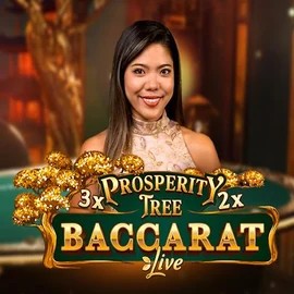 Prosperity Tree Baccarat logo by Evolution at Fugu Casino