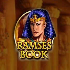 Ramses Book Deluxe logo – Slots by Gamomat at Fugu Casino