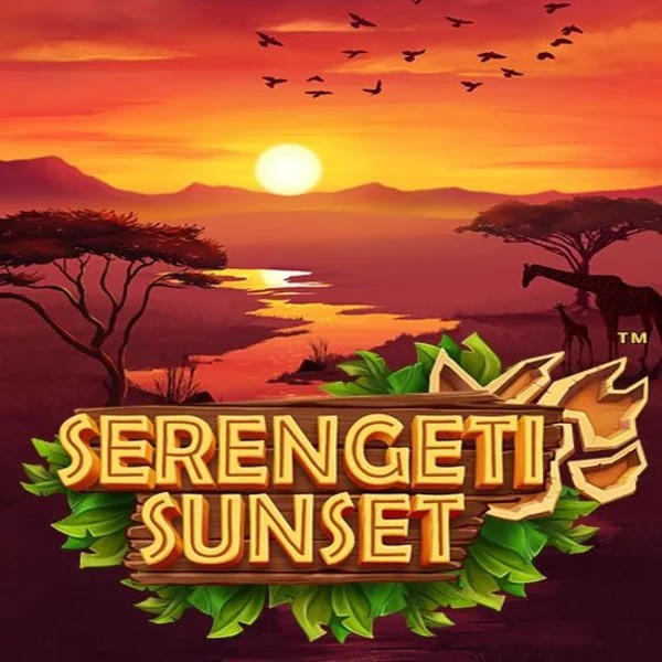 Serengeti Sunset logo by Skywind Group at Fugu Casino