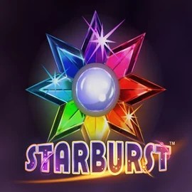 Starburst casino game by NetEnt – featured logo at Fugu Casino