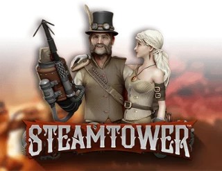 Steam Tower Slot slot icon by NetEnt, available at Fugu Casino