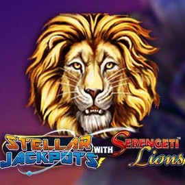 Stellar Jackpots with Serengeti Lions game by Lightning Box Game – logo hosted on Fugu Casino