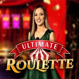 Official Live Casino logo: Ultimate Roulette by Ezugi at Fugu Casino