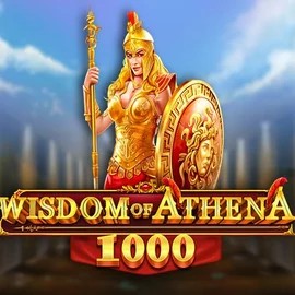 Slots logo of Wisdom of Athena 1000 from Pragmatic Play at Fugu Casino