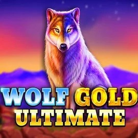 Wolf Gold Ultimate slot logo by Pragmatic Play at Fugu Casino